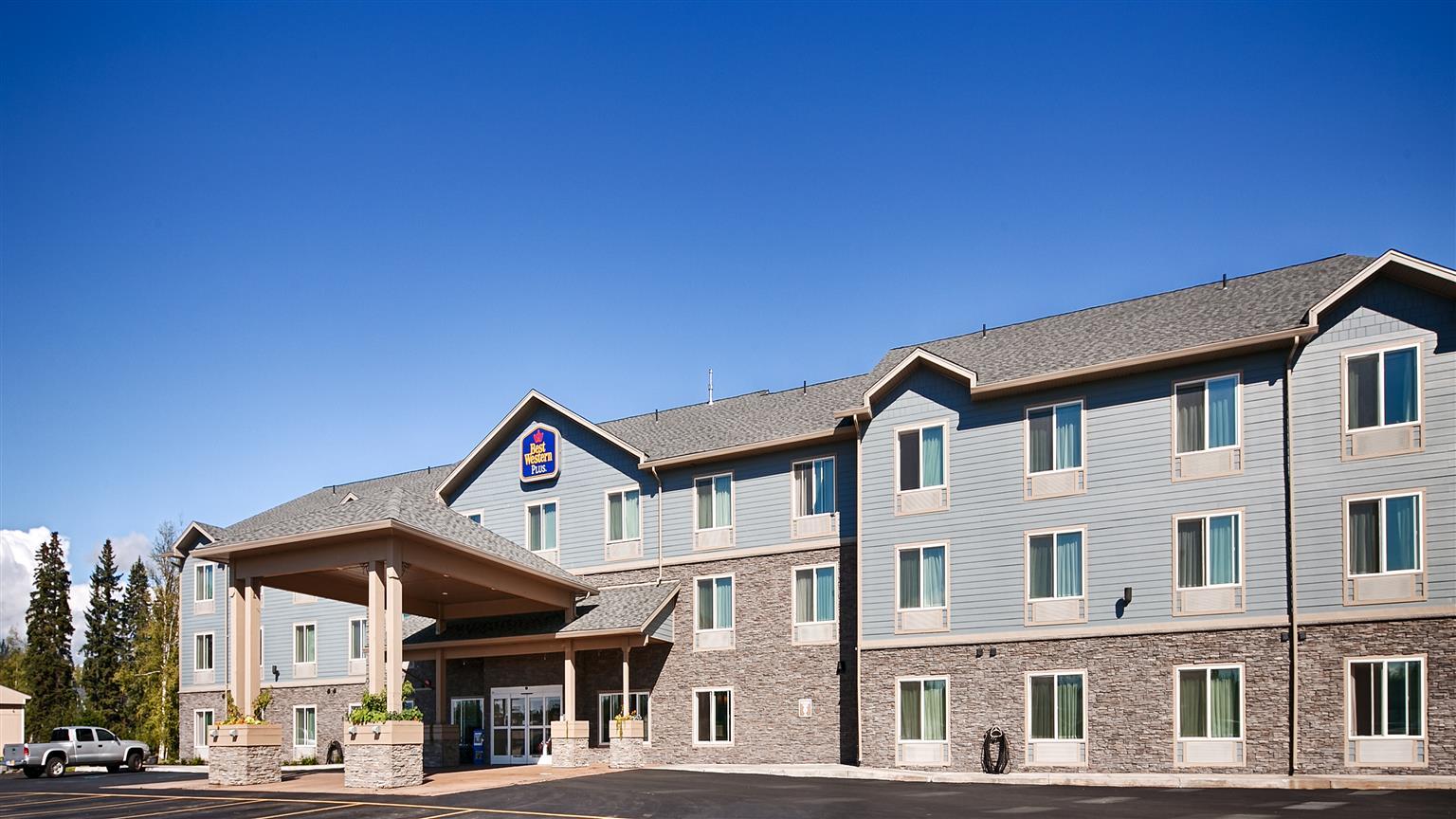 Best Western Plus Chena River Lodge Fairbanks Exterior foto